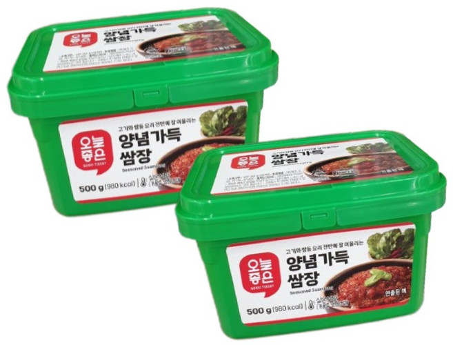 오늘좋은 양념가득 쌈장, 2개, 500g