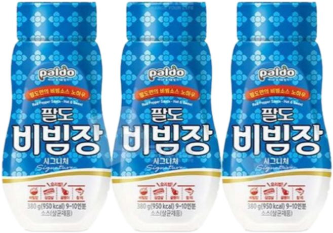 팔도 비빔장 시그니처, 380g, 3개