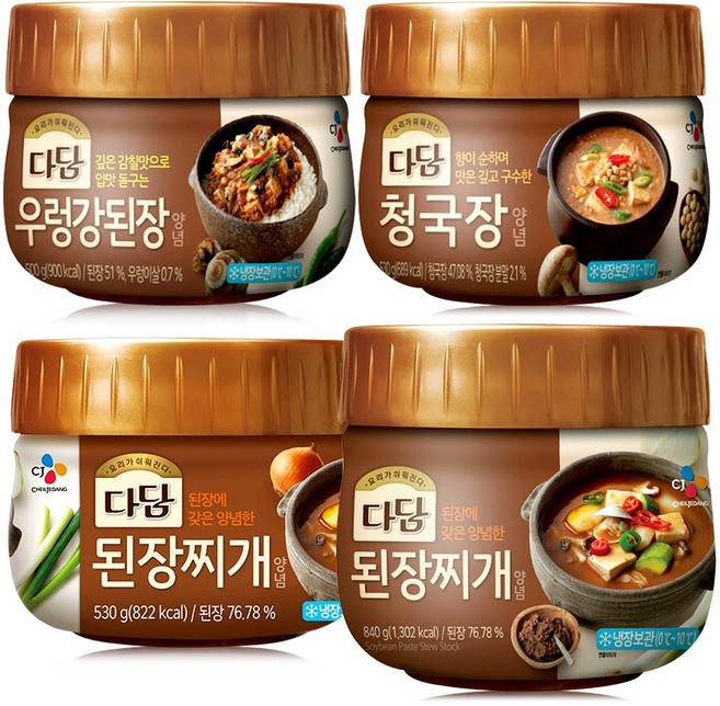 CJ 다담 우렁강된장 500g (9800원이상, 1개