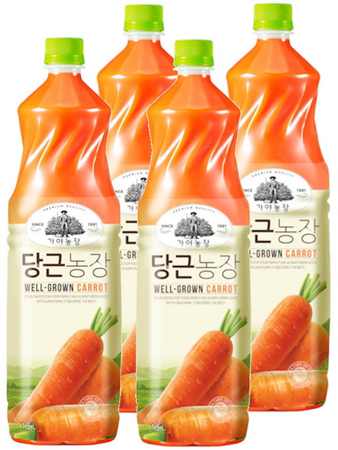 가야농장 당근 1.5L, 4개
