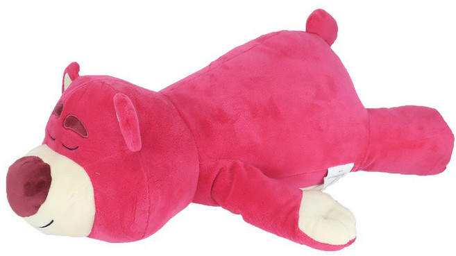 草莓熊玩偶抱枕 柔軟舒適居家裝飾午睡靠墊, 彩色