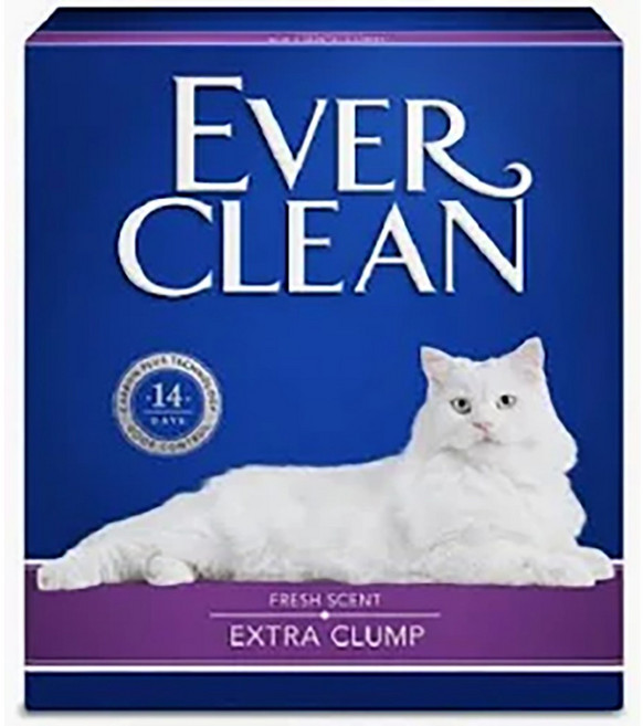 Ever Clean 藍鑽 21天 極淨無臭 超級高級貓砂 8.5公斤, 1個, 植萃除臭, 8.5kg, 植萃除臭