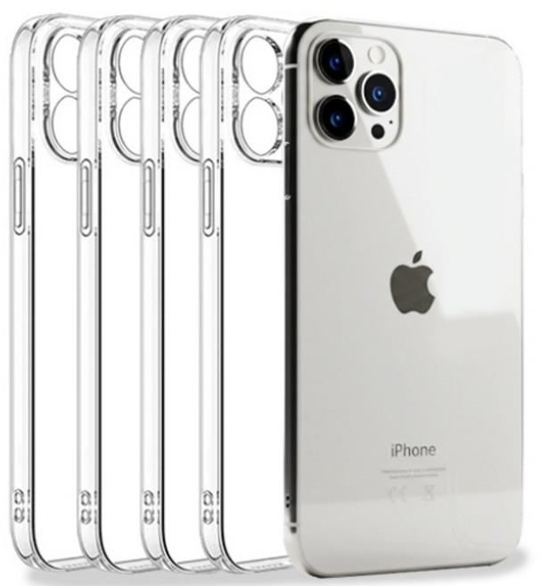 아케나 변색방지 아이폰 케이스 4개입