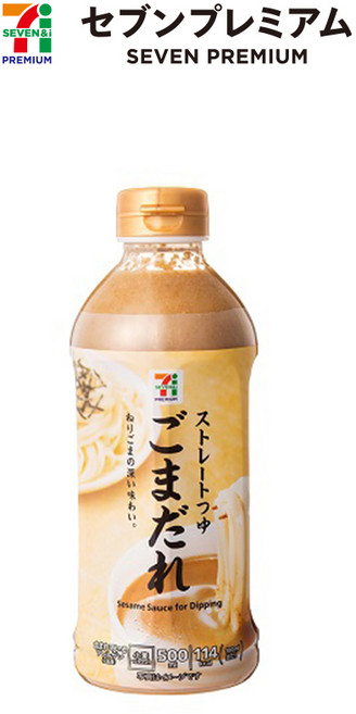 일본 세븐일레븐 프리미엄 편의점 스트레이트 쯔유 고마타레 소스 500ml, 1개