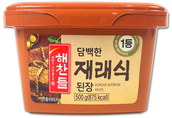 해찬들 재래식 된장, 500g, 1개