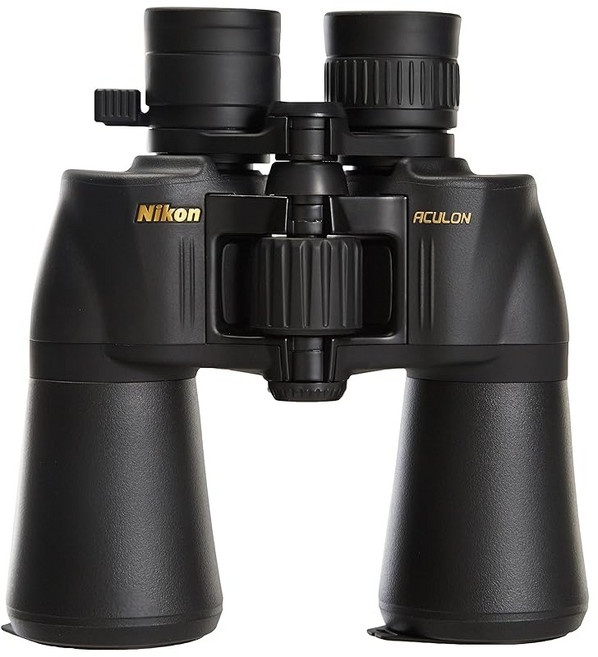 Nikon 쌍안경 아큐론 A211 10-22x50 폴로 프리즘식 10-12배 50구경 ACA21110-22X50 블랙///화이트, 1cm
