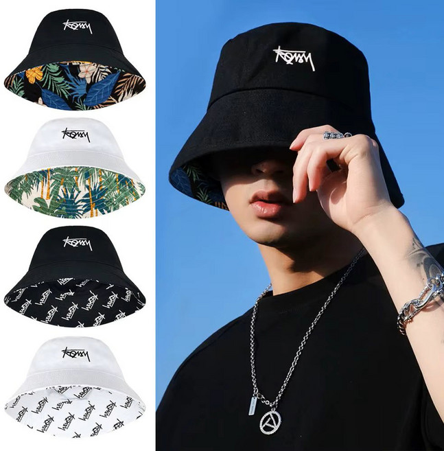 양면 비치버킷햇 벙거지모자