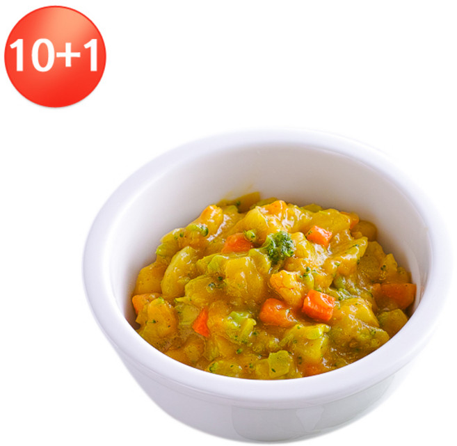 [뽀뽀뜨] (10+1) 아기반찬 61종 모음/ 내맘대로 골라담기, 1개, 똑똑이엄마손카레