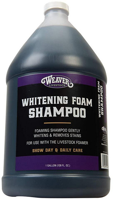 [5] Weaver Leather Livestock 화이트닝 폼 샴푸 3.8L(1갤런) 다크, [5] Weaver Leather Livestock 화, 1, 3.8L