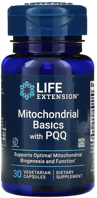 라이프익스텐션 PQQ 함유 미토콘드리아 베이직 캡슐 30정 1개 - 쿠팡