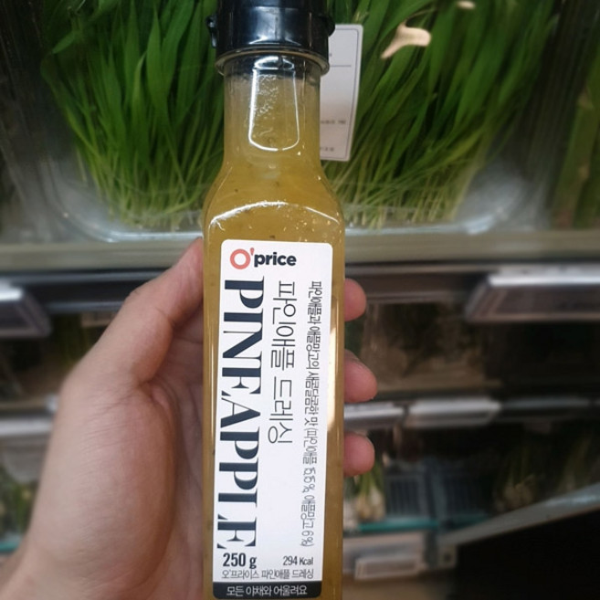 오프라이스 파인애플 드레싱, 일반포장 동절기만, 250g, 1개