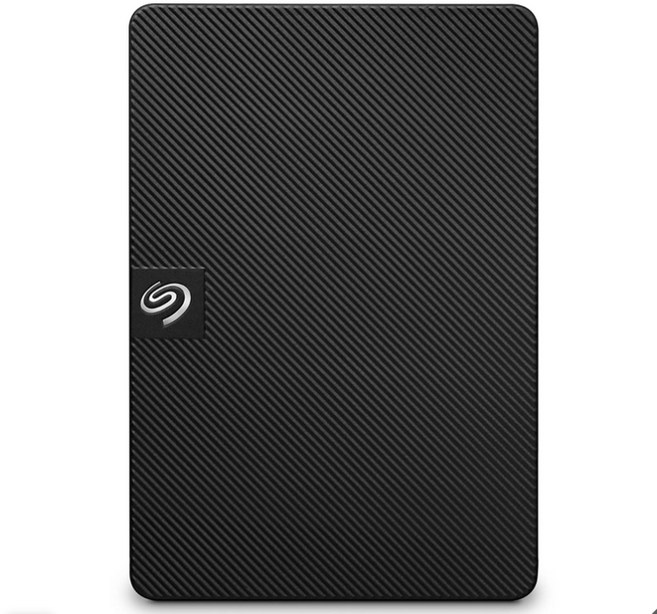 씨게이트 휴대용 외장하드 5TB EXPANSION 파우치포함 코스트코, 블랙
