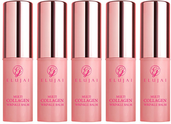 엘루자이 콜라겐 링클밤 스틱 주름개선 스틱밤, 10g, 5개
