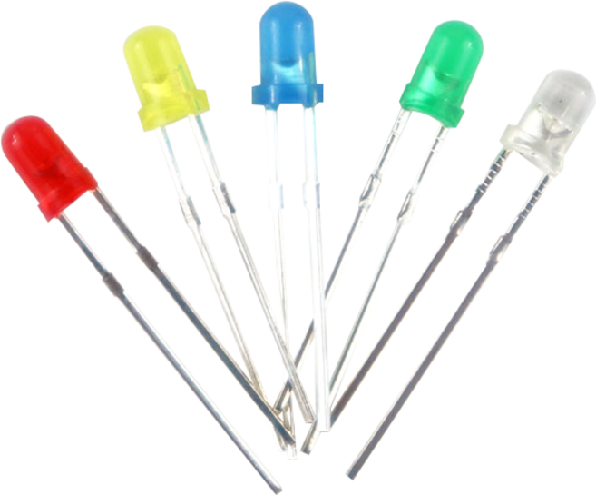 아두이노 3파이(3mm) LED (노랑), 1개