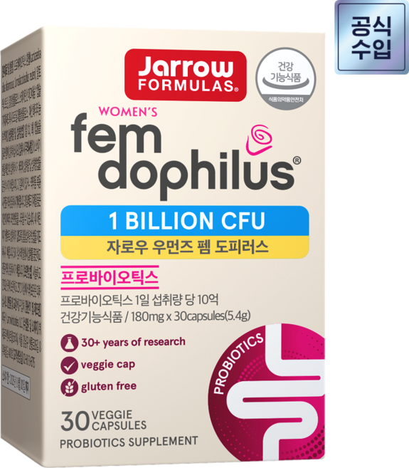 자로우 우먼즈 펨 도필러스, 30정, 1개