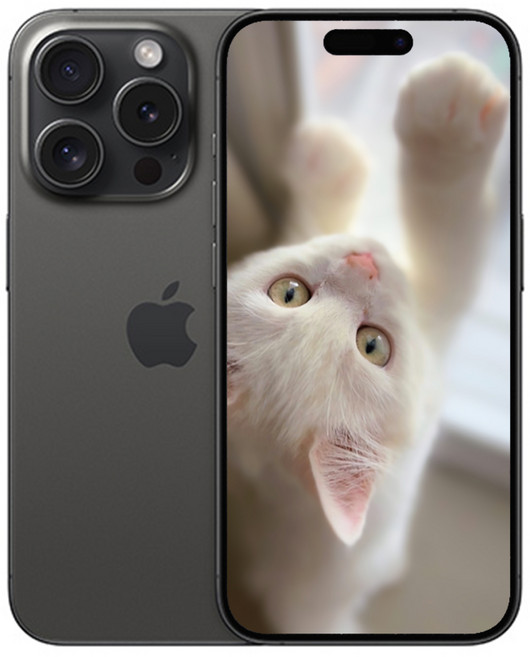 iP15 Pro 미개봉 새상품, 128GB, 애플 아이폰 15 Pro 블랙