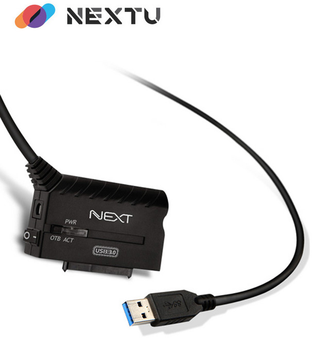 넥스트유 SATA to USB3.0 변환 젠더, 318U3 (1년무상 A/S), 1개