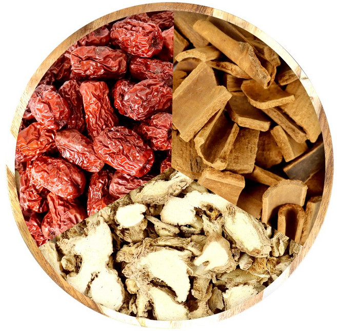 자연닮음 국산 대추 생강 계피 세트차 900g, 대추300g+건생강300g+계피(육계)300g 세트차, 1세트