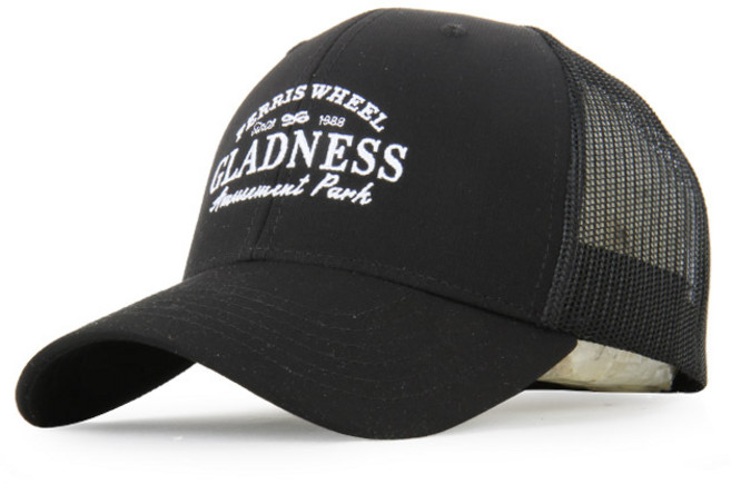 베이직엠 남성 여성 여름 망사모자 메쉬캡 GLADNESS