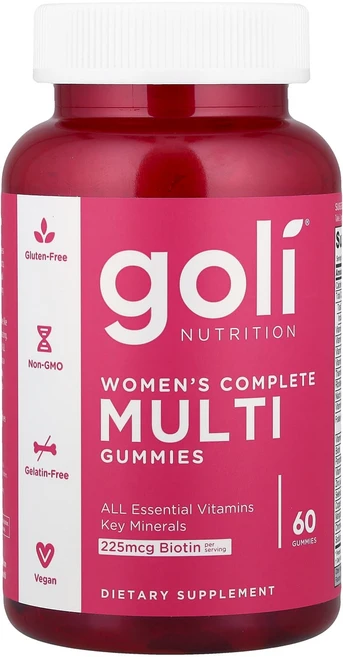 골리뉴트리션 우먼스 컴플리트 멀티 구미젤리 60개, 60정, 6개 - 쿠팡