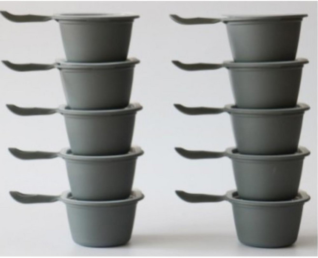 뚜껑포함 전자렌지용 손잡이 보관용기 275ML 10P 만능용기 밀폐용기 냉장고