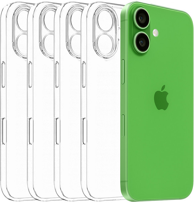 아이엔조이 슬림 카메라 보호 젤리 투명 케이스 4개