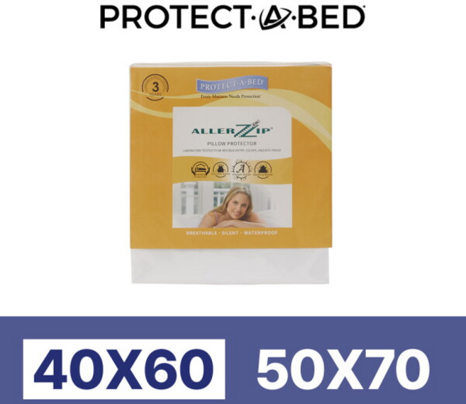 [프로텍트어베드] 알러집 진드기차단 프리미엄 방수 베개커버 40x60 2P