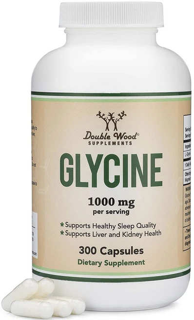 더블우드 Glycine 1000mg 캡슐, 1개, 300정 - 쿠팡