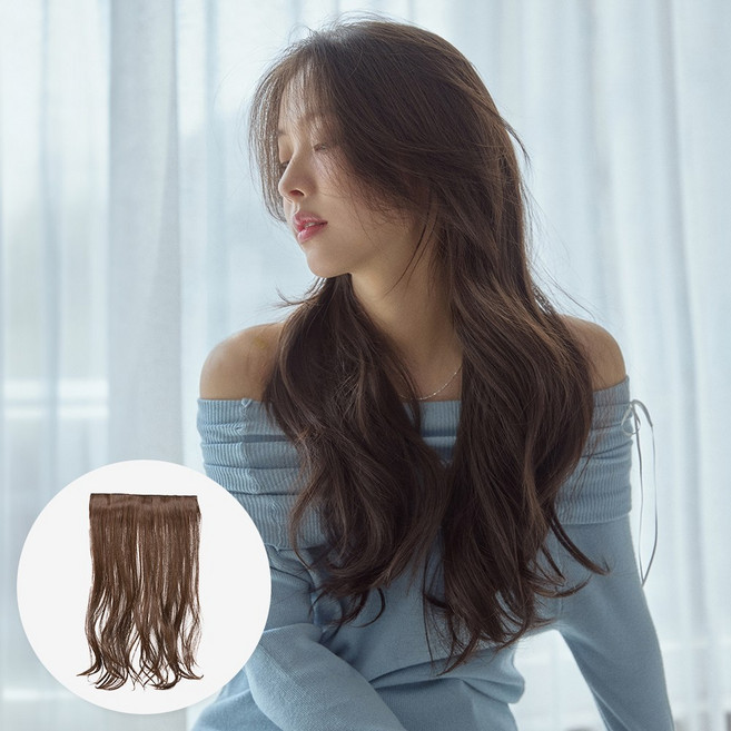 [붙임머리] 루즈펌 3피스 (매트모스트사/슈프림사), MB1#밀크브라운（매트모스트사）