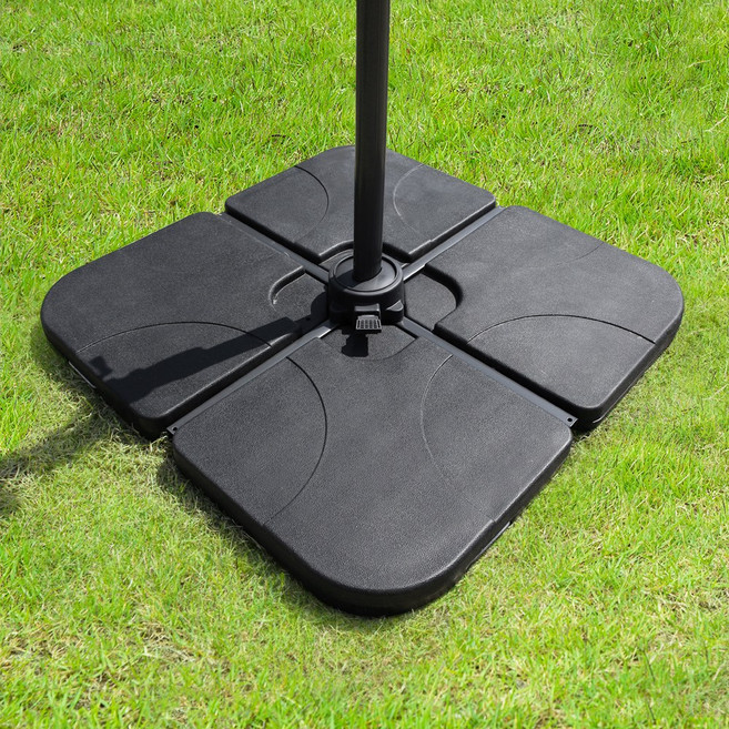 플라스틱 베이스 15kgx4개, 베이스 x 4개