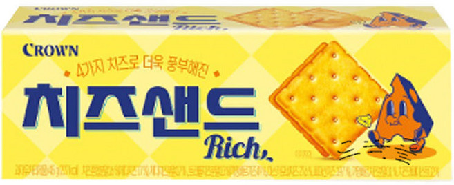 치즈샌드, 45g, 2개
