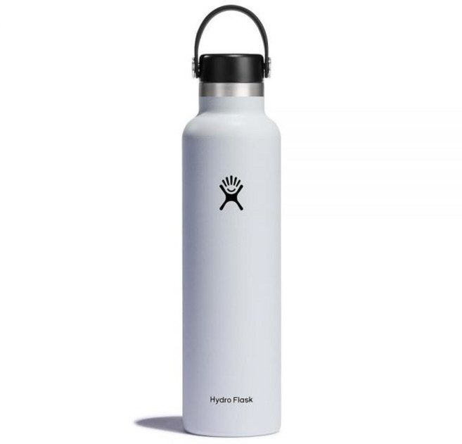 Hydro Flask 하이드로 플라스크 스탠다드 플렉스캡 텀블러 621ml 블랙 324325, 24 Oz_White
