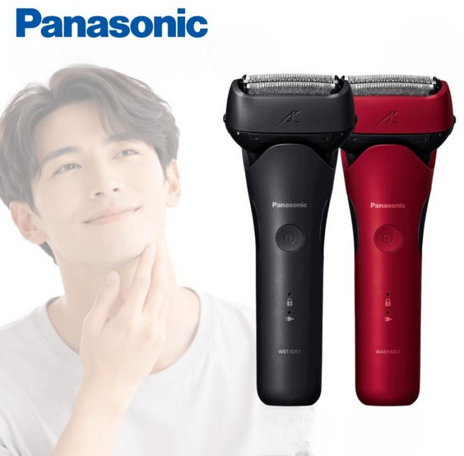 파나소닉 Panasonic 람대쉬 3중날 전동전기면도기 ES-L341 2컬러, 블랙, 단일 모델