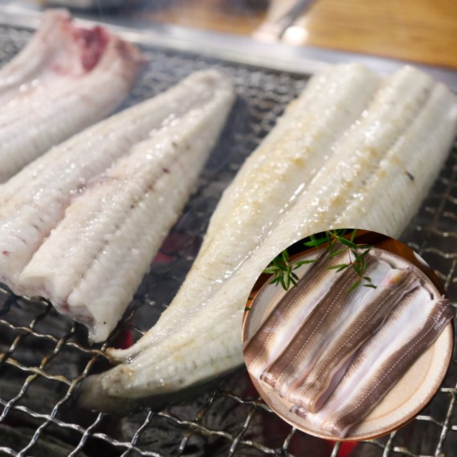 [통영직송] 통영 장어 바다장어 붕장어 대 특대 1kg 2kg 3kg 소스 증정, 1-1. [특대] 1kg (2-4미) + 소스 2개, 1개