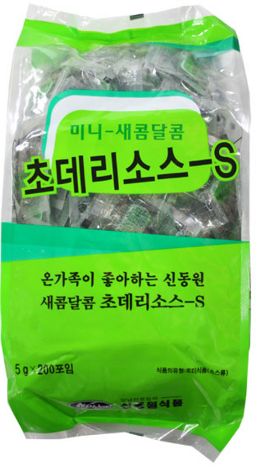 새콤달콤 초델소스-S(식초)5gX200포, 1kg, 1개