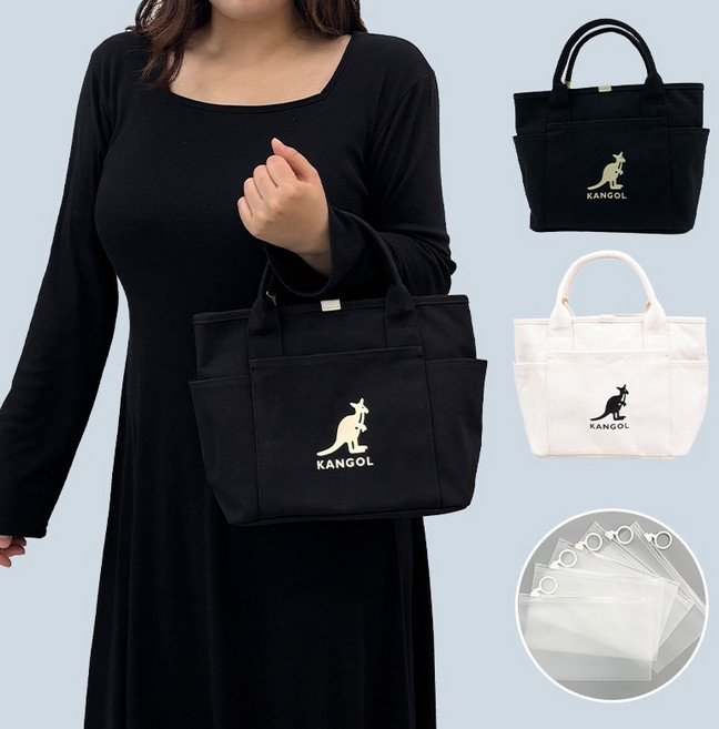 [백화점]캉골 가방 크로스백 뉴 캔버스 숄더백 토트백+파우치