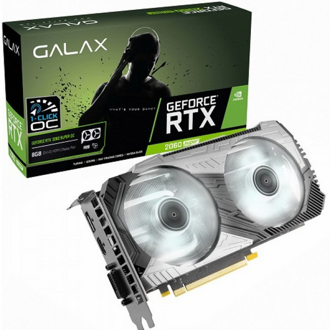 갤럭시 GALAX RTX 2060 SUPER V2 OC D6 8GB 중고