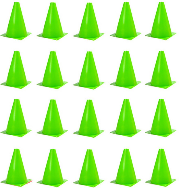 스테드패스트디쉬 깨지지 않는 미니 칼라콘, 그린, 1개