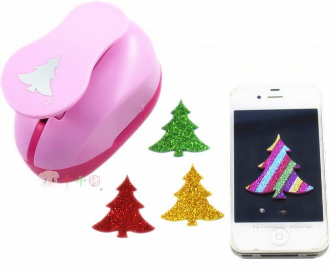 문자 모양 펀칭기 봉투 장식 펀치 전통 문양 새해 한자, 1개, 진회색 xxL 크리스마스 트리 4.5cm