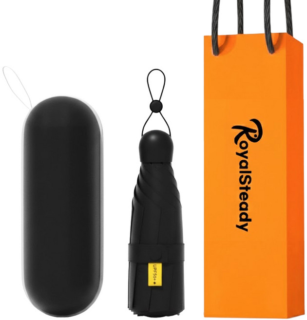 로열스테디 튼튼한 초경량 UV 자외선차단 접이식우산 양산