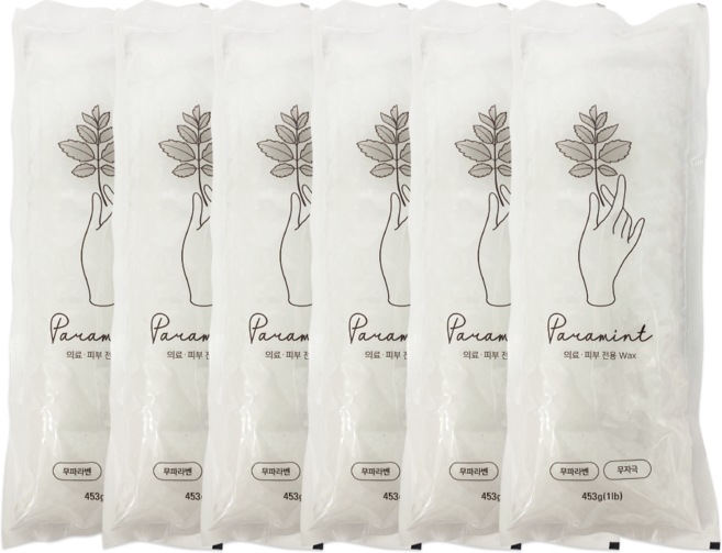 [강남 산후조리원 입점1위] 파라민트 파라디큐 파라디오 테라피 왁스 파라핀치료기 아님 촛농 엄마 손파라핀 기계 베스 추천, 손이 푸석하고 건조할 때 - 순수(무향)왁스6개, 1개