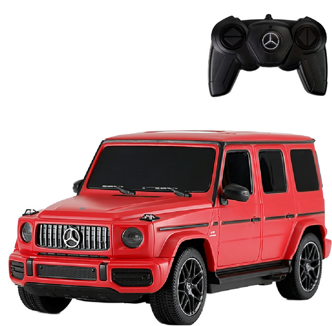 RASTAR 賓士 G63 1:24 遙控車, 紅色, 1個