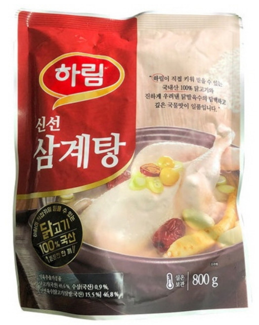 고향삼계탕800g/하림-3개, 800g, 3개