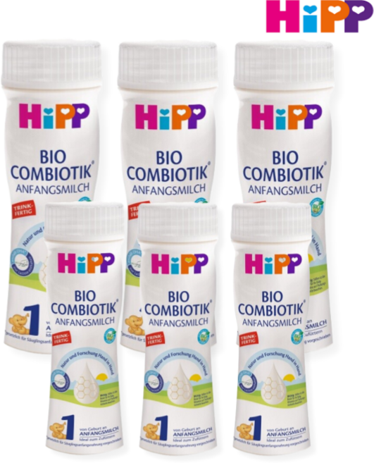 힙 HIPP 액상분유 바이오 콤비오틱 1단계, 200ml, 1개