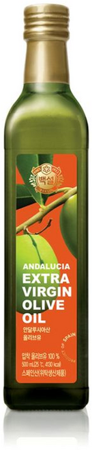 CJ 백설 엑스트라버진올리브유, 1개, 500ml