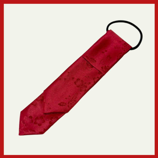 [민주화한복] 양단 고무줄 일체형 제비부리 댕기 22color