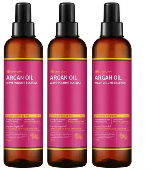 샤샤 아르간오일 볼륨 에센스 250ml 3개