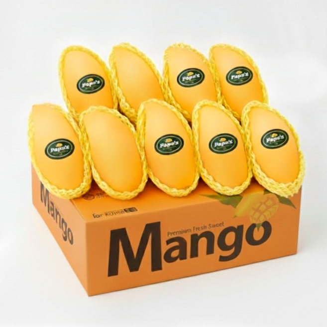 프리미엄 골드 망고, 1박스, 골드망고 5kg[8-12과] 특대과