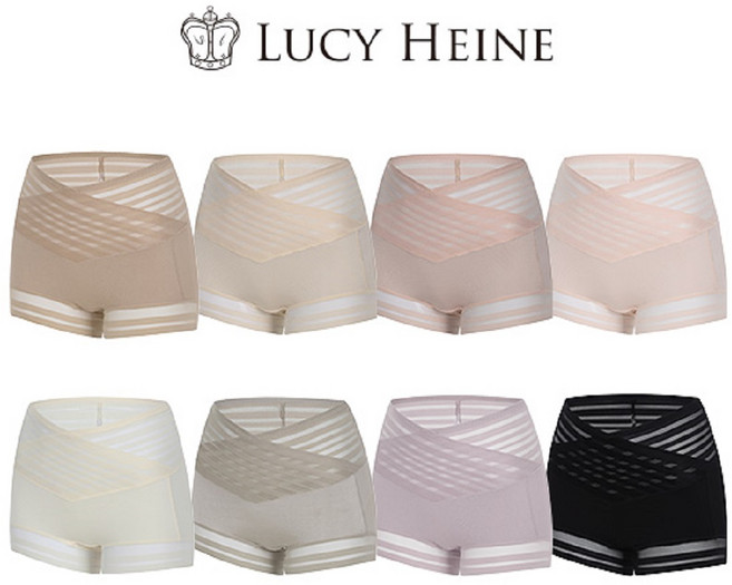 [루시헨느] 모달 쉐이핑 팬티 8종 패키지