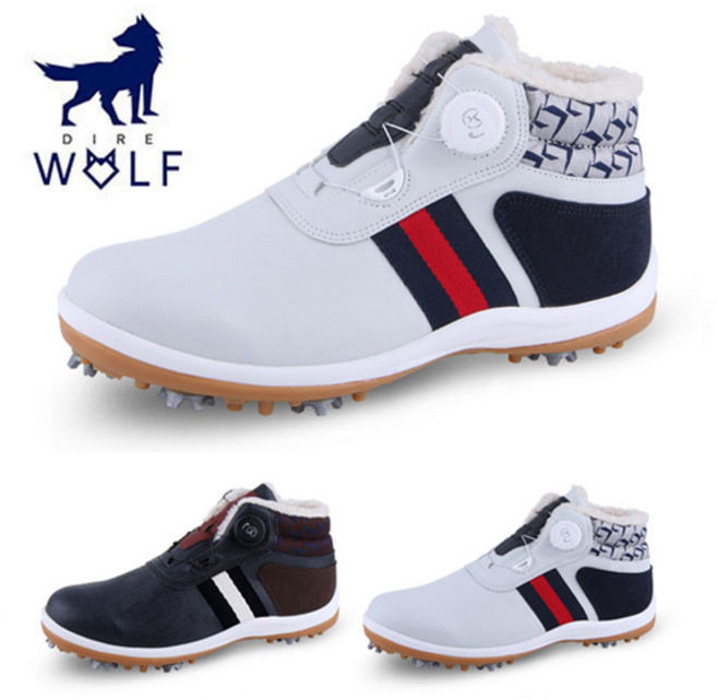 따뜻한 겨울부츠 골프부츠 동계 방한화 - 로드릭 루칸 다이얼 남성용 스파이크 겨울골프화
